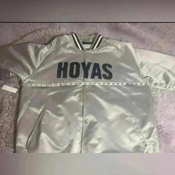 Mitchell & Ness 2XL College Vault Hoyas Jacket - Picture 6 of 7